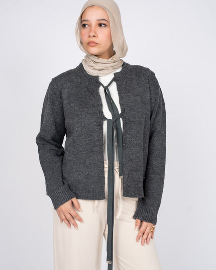Ribbon cardigan