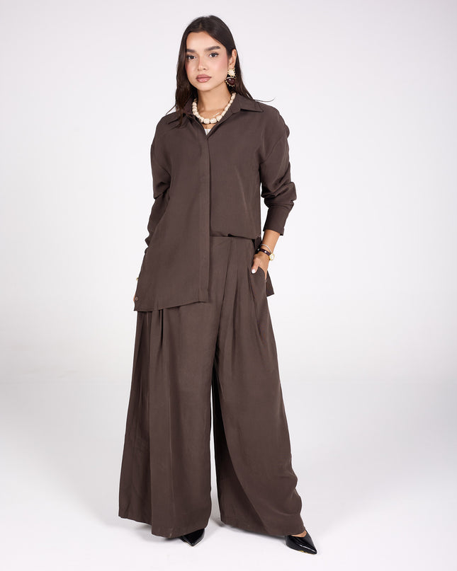 Pleated set