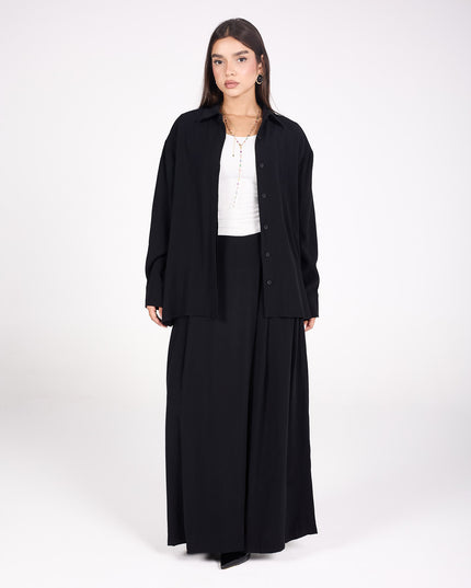 Pleated set