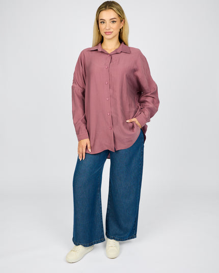 Free size lyocell shirt