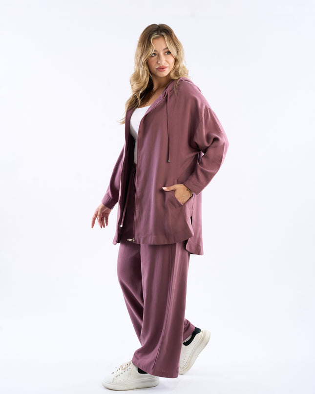 Hooded tensel set