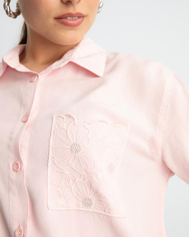 Plus Size Longline Shirt