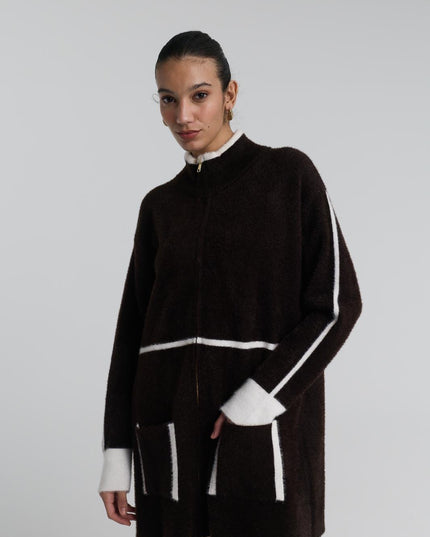 Wool Jacket with Zipper