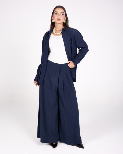 Pleated set
