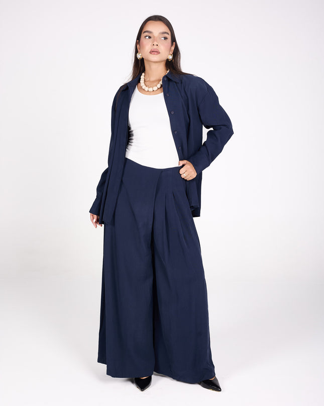 Pleated set