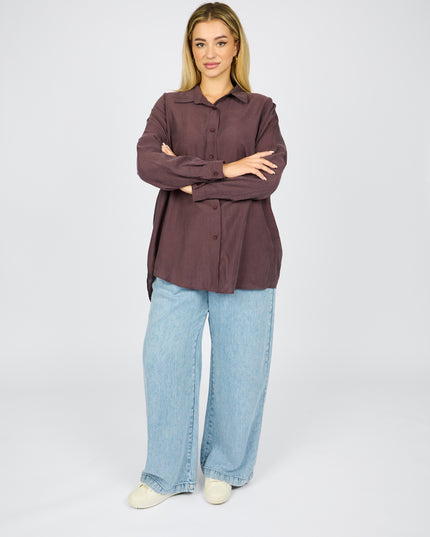 Free size lyocell shirt