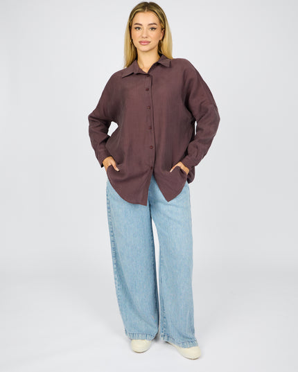 Free size lyocell shirt
