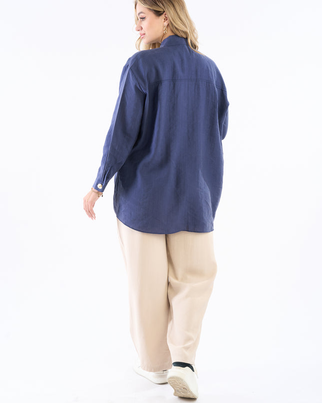 Golden buttons shirt