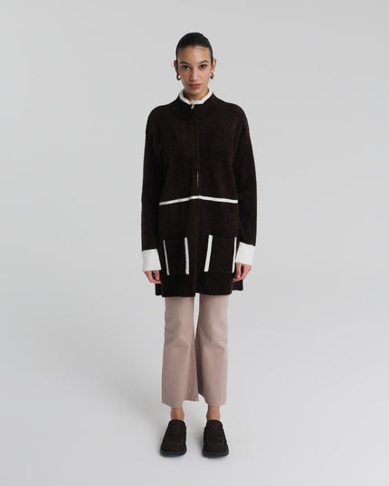 Wool Jacket with Zipper