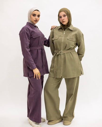 Tensel set with belt