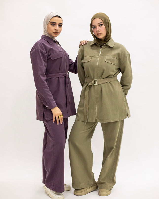 Tensel set with belt