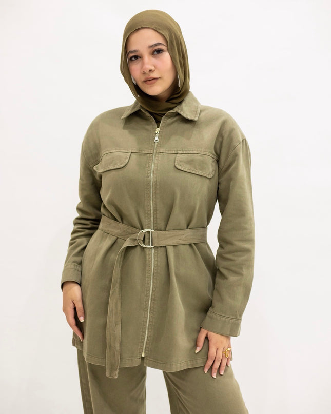 Tensel set with belt