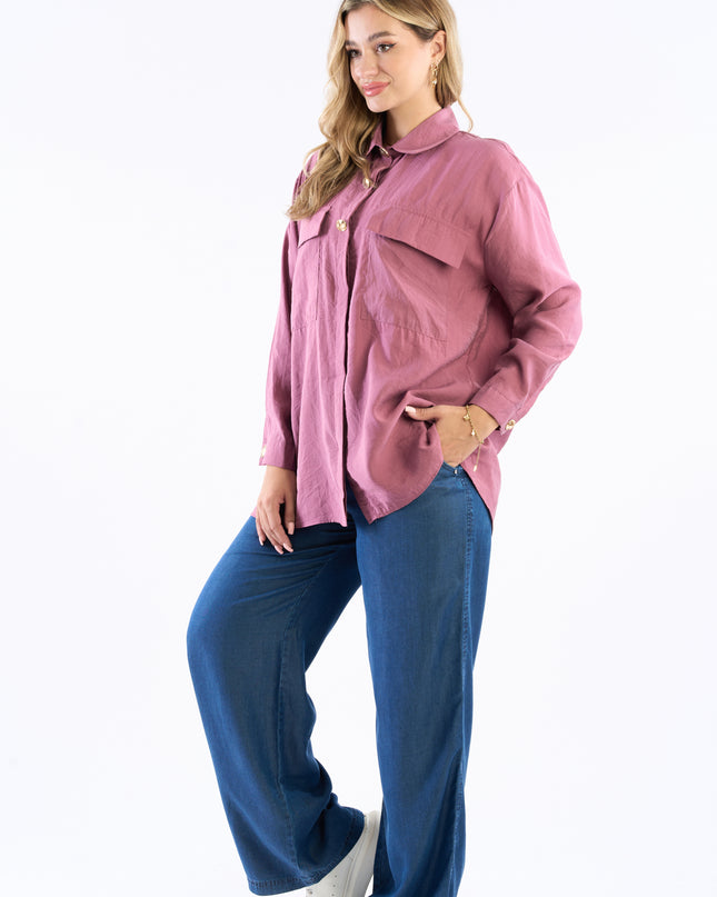 Golden buttons shirt