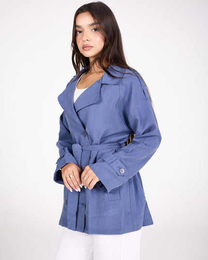 Short trench coat