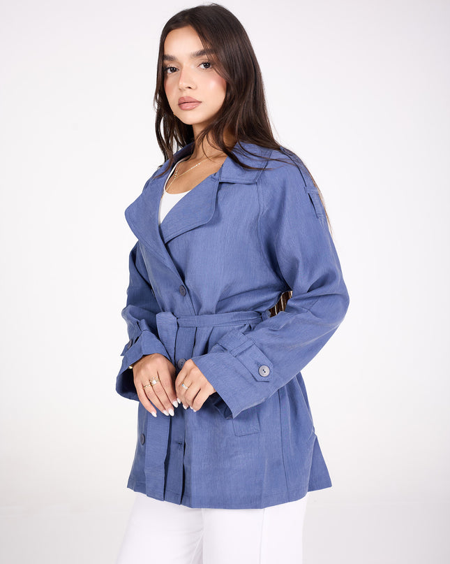 Short trench coat