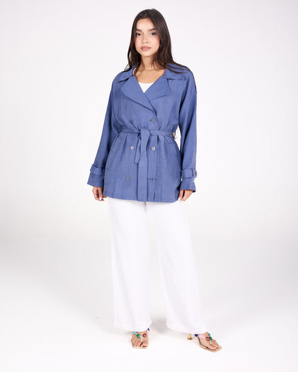Short trench coat