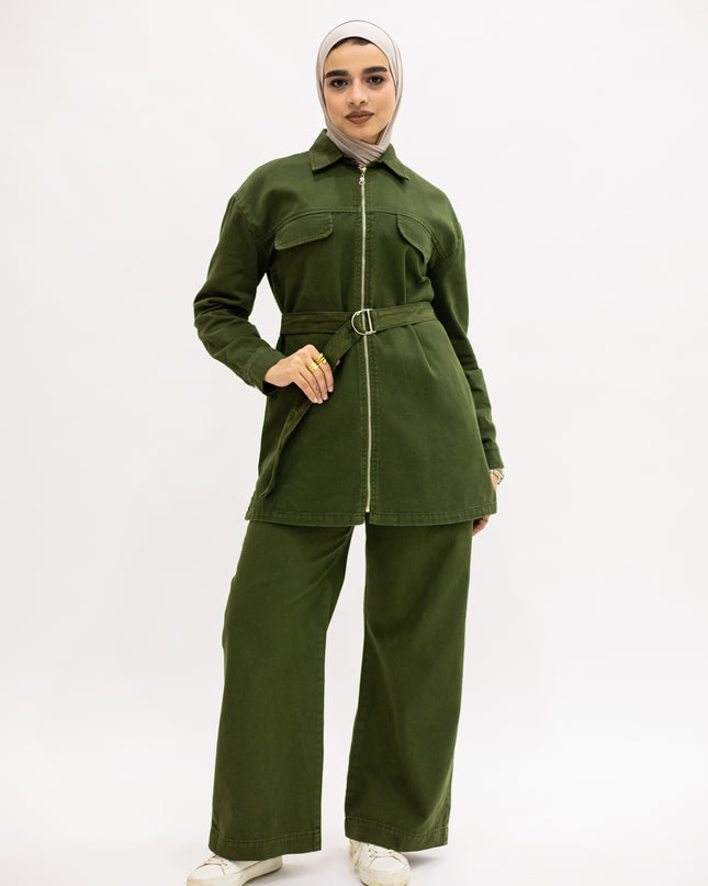 Tensel set with belt