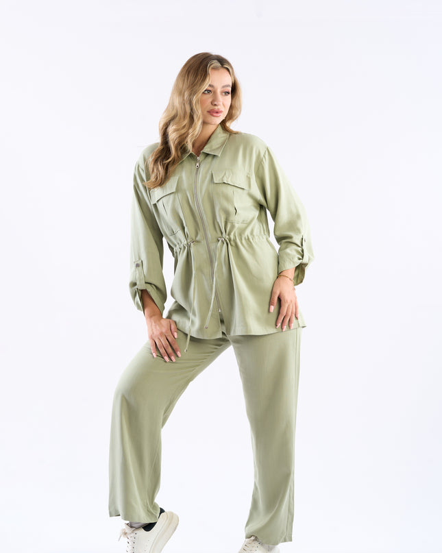 Drawstring Waist Set