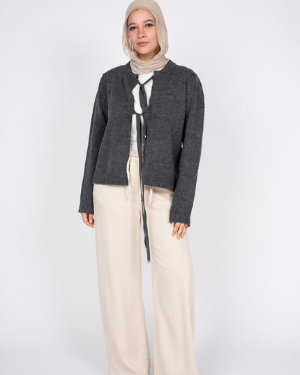 Ribbon cardigan