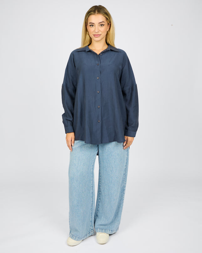Free size lyocell shirt