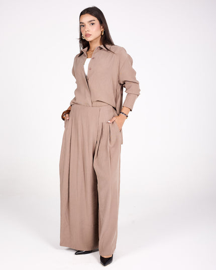 Pleated set
