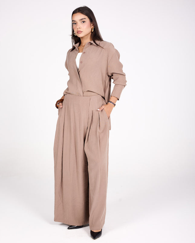 Pleated set
