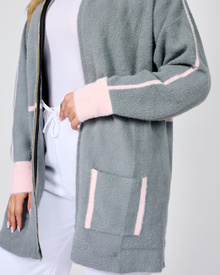 Wool Jacket with Zipper