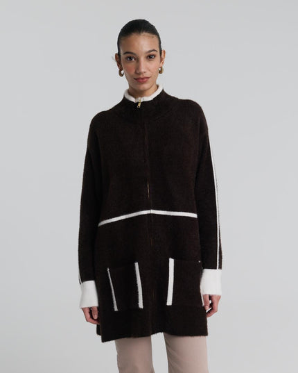 Wool Jacket with Zipper