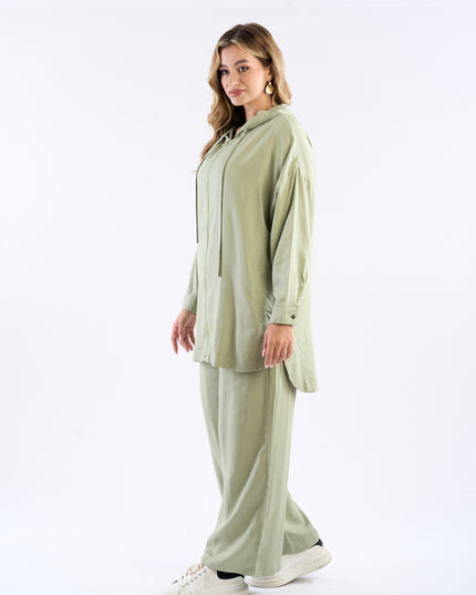 Hooded tensel set