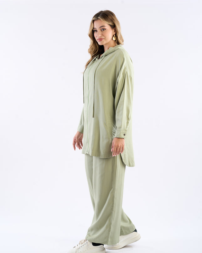 Hooded tensel set
