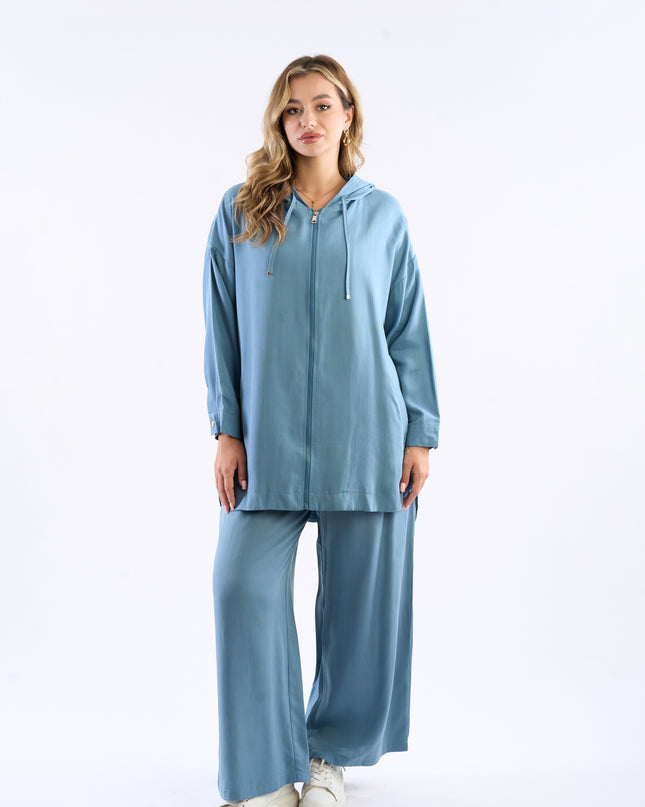 Hooded tensel set