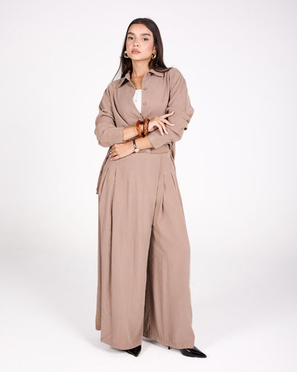 Pleated set