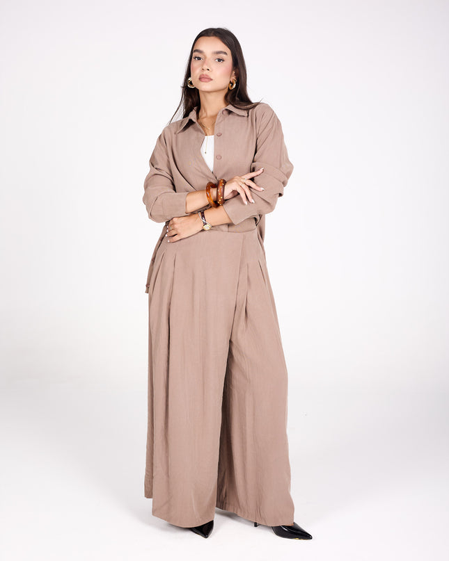 Pleated set