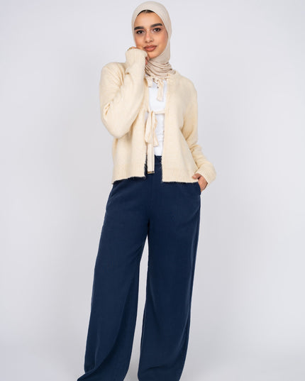 Ribbon cardigan