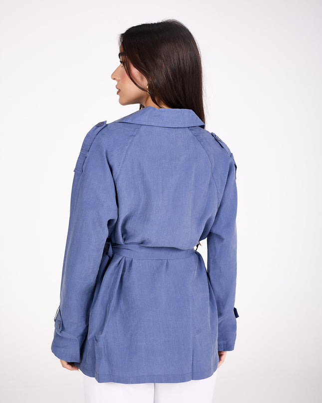 Short trench coat