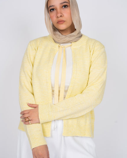 Ribbon cardigan