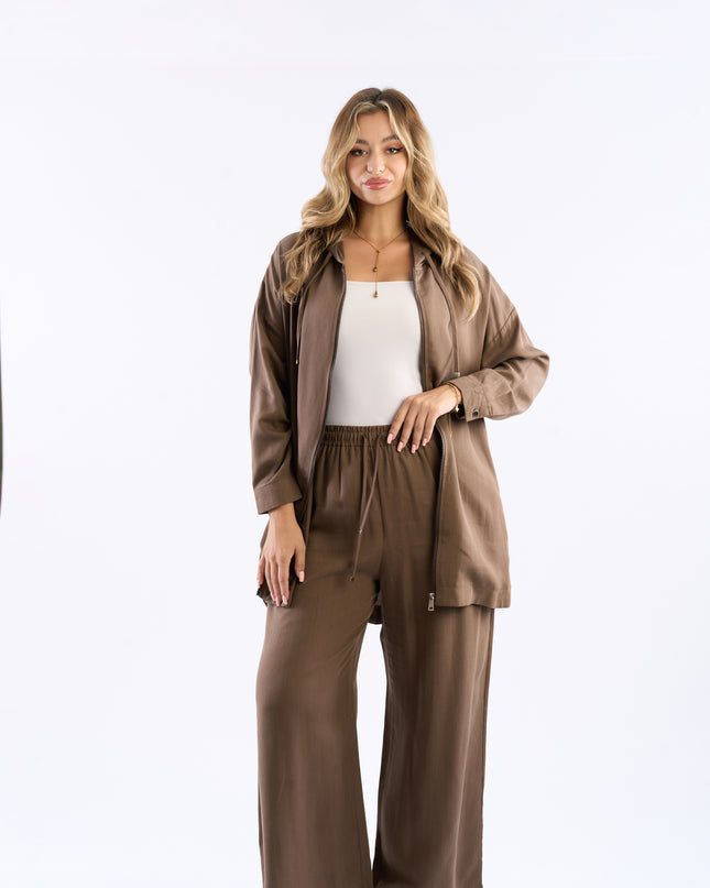 Hooded tensel set