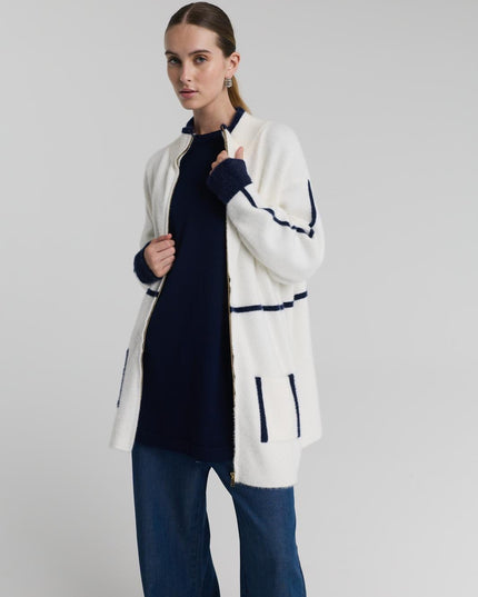 Wool Jacket with Zipper