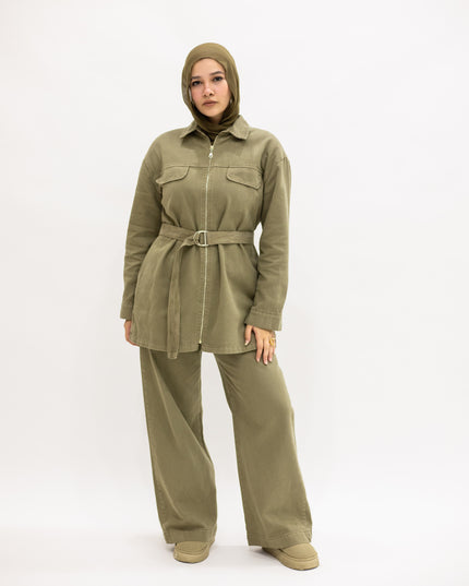 Tensel set with belt