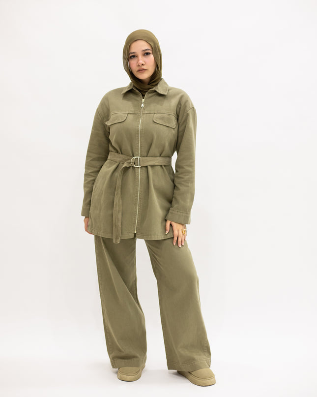 Tensel set with belt