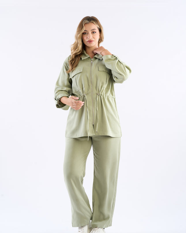 Drawstring Waist Set