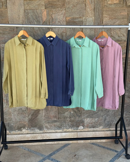 Shirt with belt