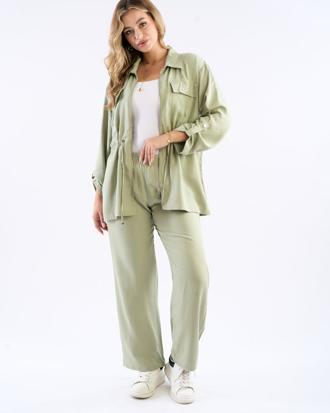 Drawstring Waist Set
