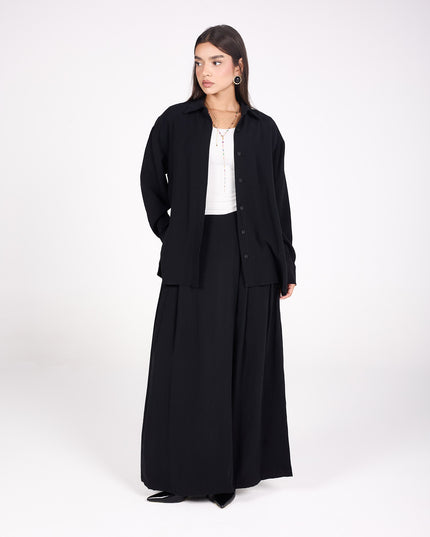 Pleated set
