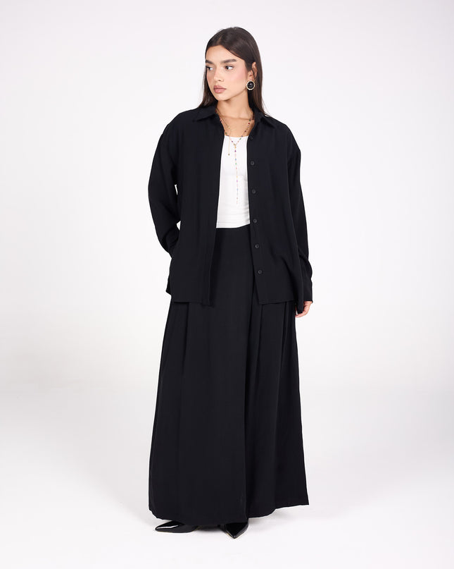 Pleated set