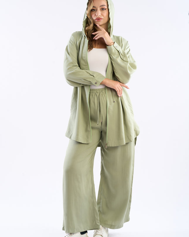 Tensel Hooded Set
