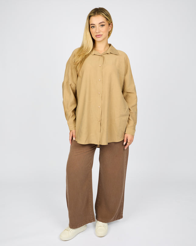 Free size lyocell shirt