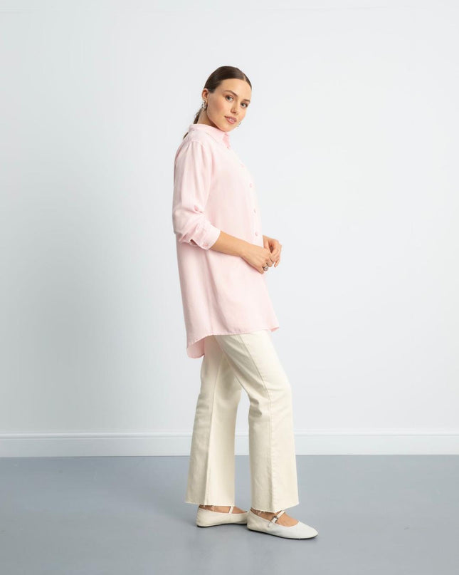 Plus Size Longline Shirt