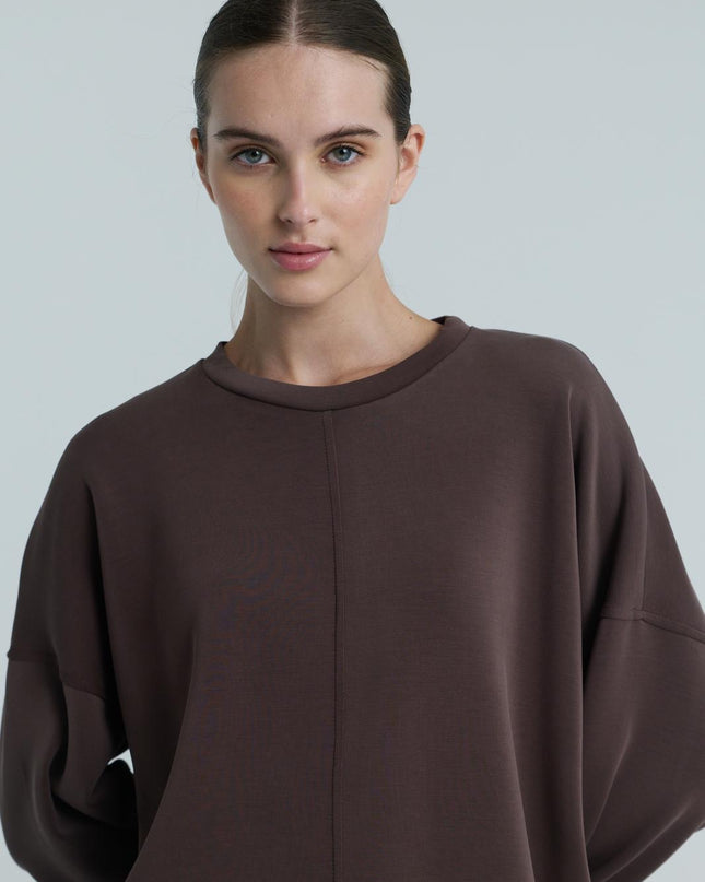 Modal blouse with belt