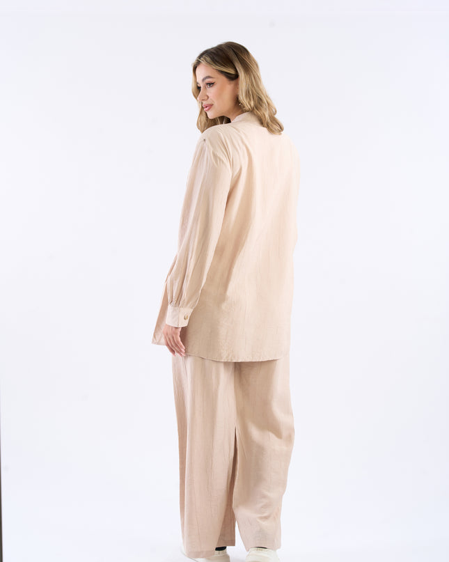 Crinkle set with belt